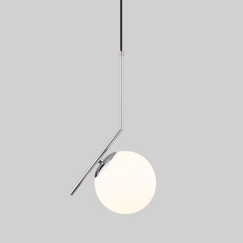 Подвесной светильник с шарообразным плафоном 50152/1 хром
