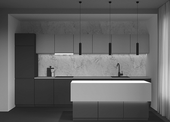 Подвесной светильник Technical Focus P075PL-01B - фото