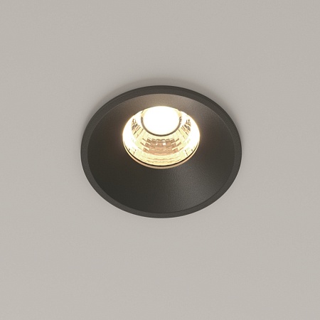 Встраиваемый светильник Technical Round DL058-7W3K-B - фото