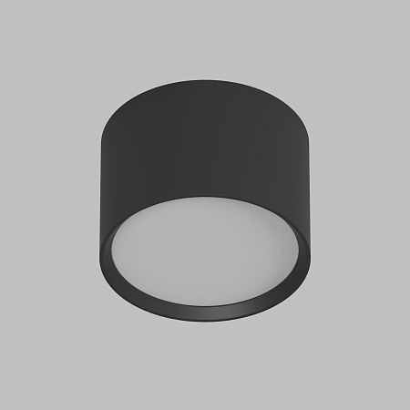 DK2601-BK Светильник накладной LUND, IP 20, до 15 Вт, GX53, LED, черный, алюминий - фото