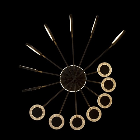 10164L Black Потолочный светильник LOFT IT Megan - фото