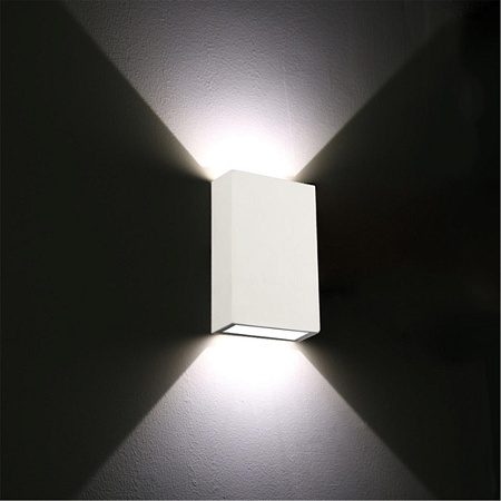 Фасадный светильник Arte Lamp ALGOL A2750AL-2WH - фото
