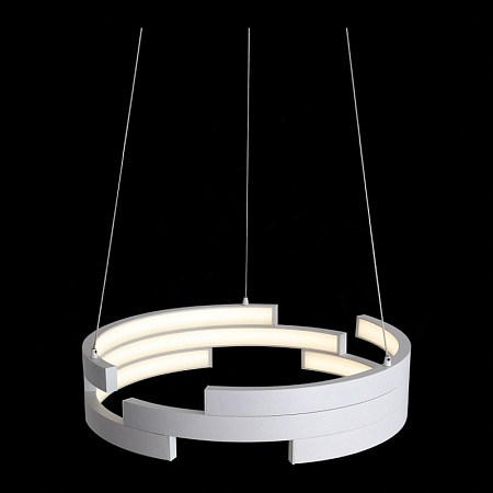 Люстра подвесная ST-Luce Белый/Белый LED 1*45W 4000K SL963.503.01 - фото