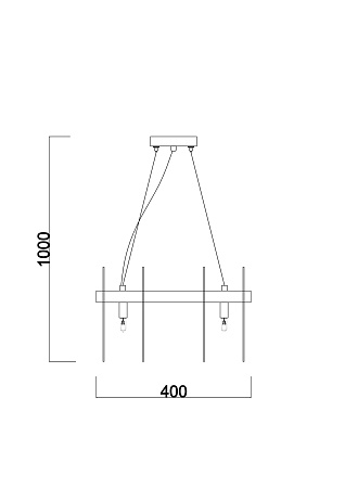 Подвесной светильник Freya Deserto FR5141PL-08BS2 - фото