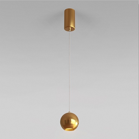 Подвесной светодиодный светильник 50215/1 LED бронза Elektrostandard - фото
