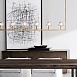 Люстра Boule De Cristal Linear Chandelier 6 Black Imperiumloft 84807-22 - фото