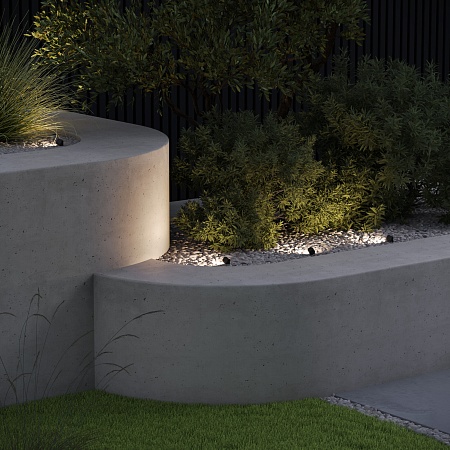 Уличный светодиодный светильник Landscape (35190/S) черный 35190/S Elektrostandard - фото