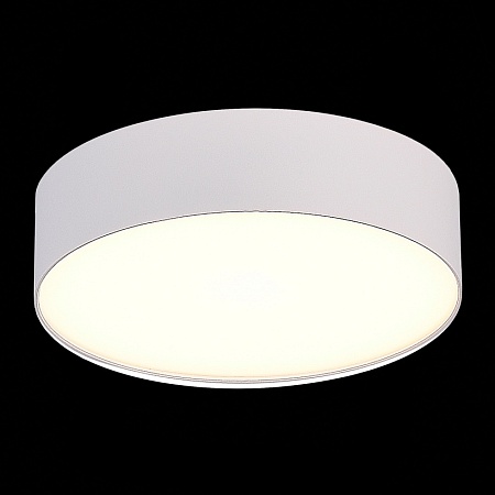 Светильник потолочный Белый LED 1*27W 3000K 2 340Lm Ra>85 120° IP20 D220xH55 185-265V ST606.532.27 - фото
