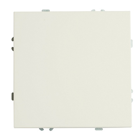 Переключатель 1-клавишный (механизм), STEKKER, 250В, 10A, серия Эмили, RSW10-5105-01, белый фарфор, soft touch - фото