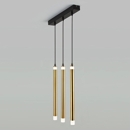 Подвесной акцентный светильник Eurosvet 50133/3 LED бронза - фото