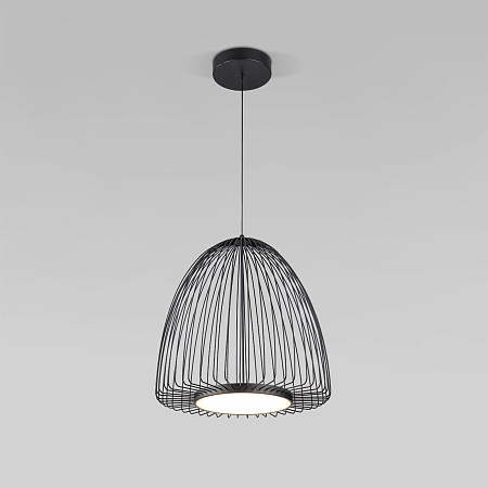 Подвесной светильник Eurosvet 40010/1 LED черный - фото