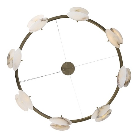 Светильник подвесной ST-Luce Латунь/Алебастр G9 8*5W 4000K SL1520.303.08 - фото