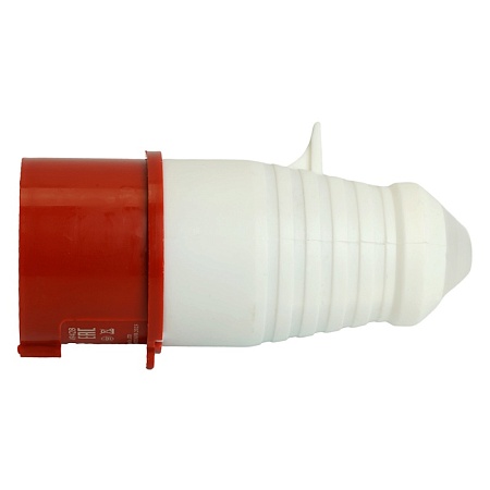 Вилка прямая ST-014 16А 380В 3P+PE IP44, PPG16-014-44, Stekker - фото