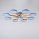 Потолочная Люстра Turna 8 Blue Imperiumloft 178344-26 - фото