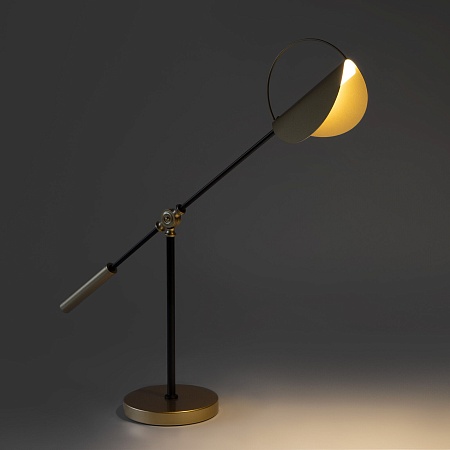 Настольный светильник Eurosvet 01141/1 черный/золото - фото