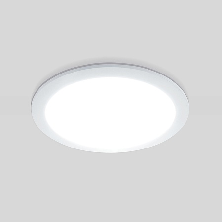 Встраиваемый точечный светодиодный светильник DLR003 24W 4200K Elektrostandard - фото