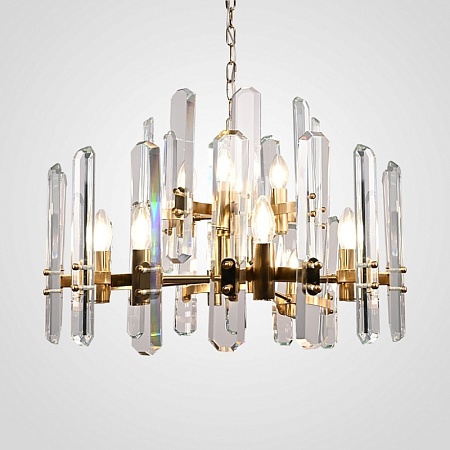 Люстра Rh Bonnington Chandelier Natural Brass D660 Imperiumloft 186179-22 - фото