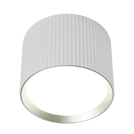 Светильник потолочный Feron HL458  Barrel ARIA 12W, 230V, GX53, серебро - фото