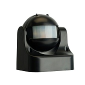 Датчик движения 1200W 12m 180° черный, SEN11