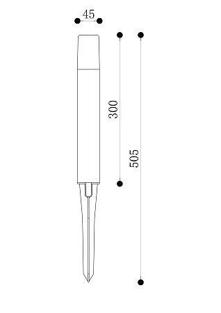 Ландшафтный светильник Outdoor O416FL-L3GR3K1 - фото