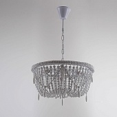Люстра Rh Anselme White Wood Weathered Chandelier Imperiumloft 84574-22
