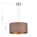 Светильник подвесной Никель/Темно-бежевый, Золотистый E27 3*40W SLE300573-03 - фото