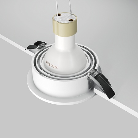 Встраиваемый светильник Technical DL113-GU10-01-RD-W - фото