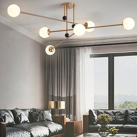 Подвесная Люстра Jesi Gold Imperiumloft 185383-26 - фото