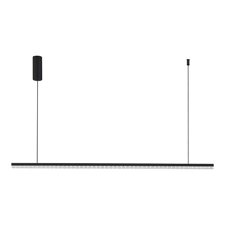 Светильник подвесной ST-Luce черный/прозрачный LED 1*32W 4000K SL1018.423.01 - фото