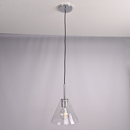 Подвесной Светильник Rh Utilitaire Funnel Pendant Silver Imperiumloft 123650-22 - фото