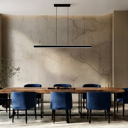 Потолочный подвесной светильник Denkirs DK6733-BK - фото