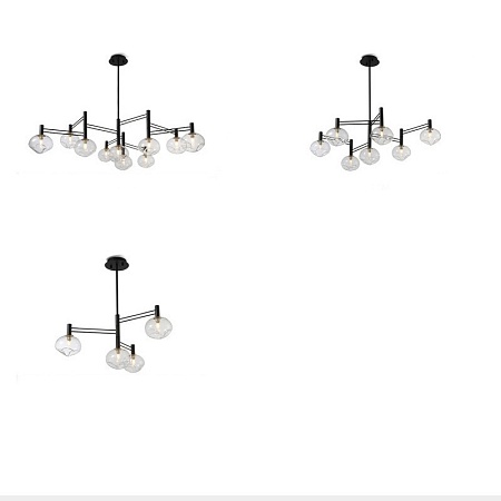 Подвесная Люстра Temper L10 Black Imperiumloft 229048-26 - фото