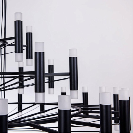 Подвесная люстра Arte lamp EMPIRE A2482SP-84BK - фото