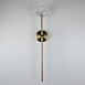 Бра Boule De Cristal Long Sconce Brass Imperiumloft 185376-22 - фото