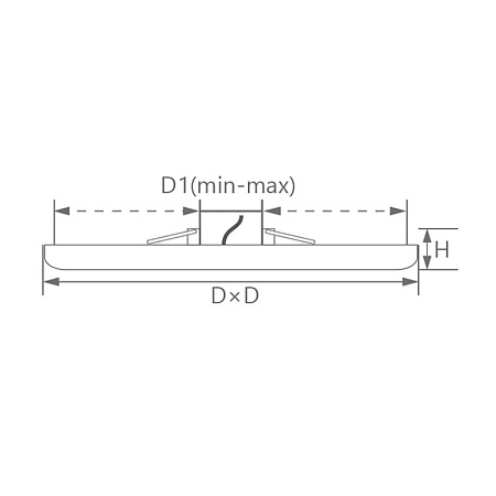Лампа светодиодная SAFFIT SBC3711 Свеча на ветру E14 11W 230V 6400K - фото
