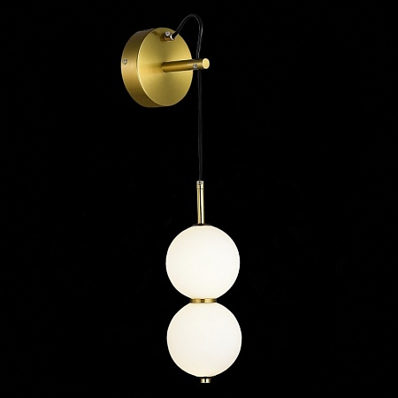 Бра ST-Luce Золотистый/Молочно-белый LED 1*7W SL6112.201.07 - фото