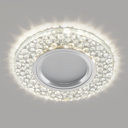 Встраиваемый точечный светильник с LED подсветкой 2224 MR16 - фото