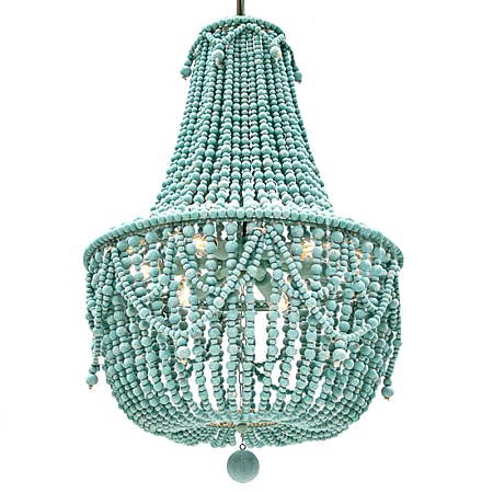 Люстра Chanteuse Chandelier Turquoise Imperiumloft 156897-22 - фото
