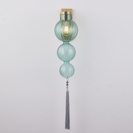 Бра Heathfield Lighting - Medina Wall Brass/Blue Imperiumloft 177913-22 - фото