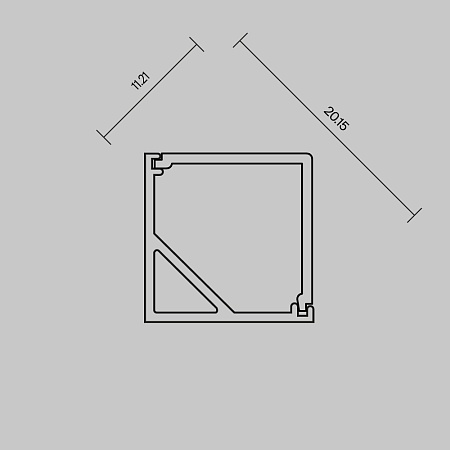 Комплектующие для профиля Led Strip 642028 - фото