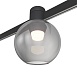Магнитный трековый светильник FARM Черный LED 1*3W 3000K 89Lm Ra90 120 IP20 D85xH115 24 ST819.406.03 - фото