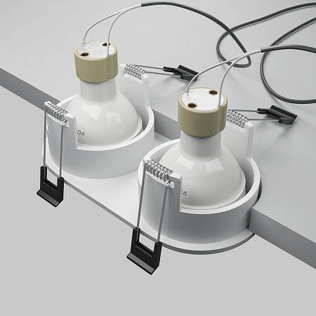 Встраиваемый светильник Technical DL126-02-GU10-W - фото