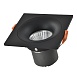 Св-к встр. Черный LED 1*10W 3000K 700Lm Ra>90 60° IP44 L100xW100xH66 85-265V ST259.438.10 - фото