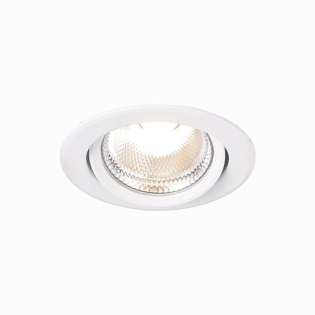 Св-к встр. Белый LED 1*10W 3000K 750Lm Ra80 36° IP20 D109xH65 220-240V ST211.538.10.36 - фото