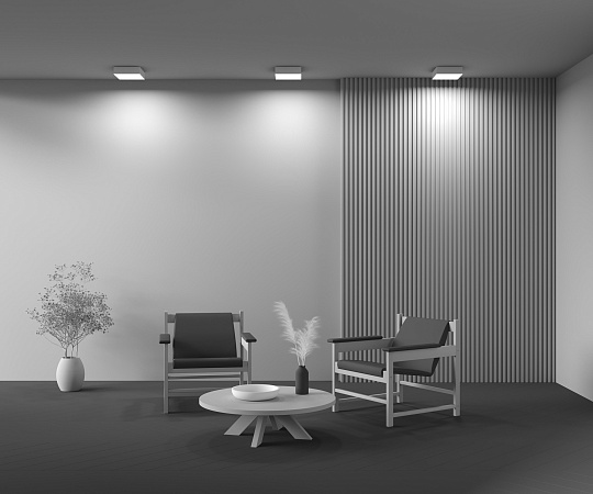 Потолочный светильник Technical Zon C032CL-24W3K-SQ-W - фото