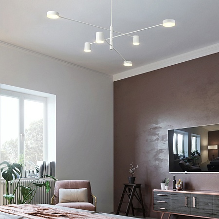 Люстра Motvikt Black 6 Imperiumloft 189814-26 - фото