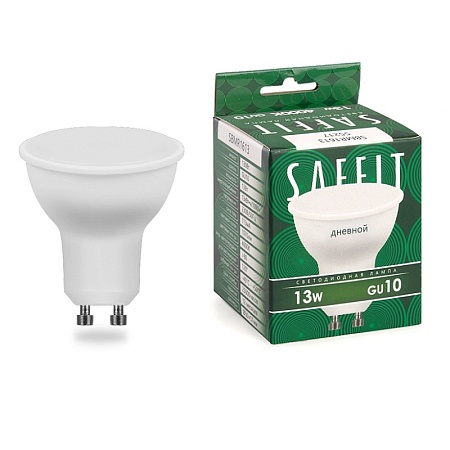 Лампа светодиодная SAFFIT SBMR1613 MR16 GU10 13W 230V 6400K - фото