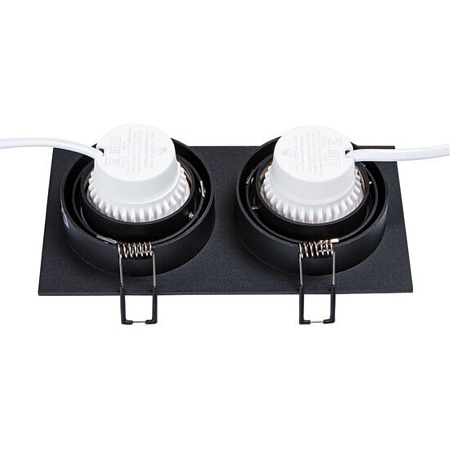 Точечный встраиваемый светильник Arte Lamp TARF A2178PL-2BK - фото