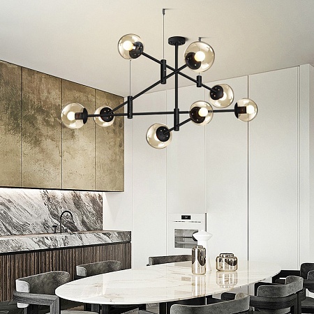 Подвесная Люстра Gap Черный Imperiumloft 189552-26 - фото