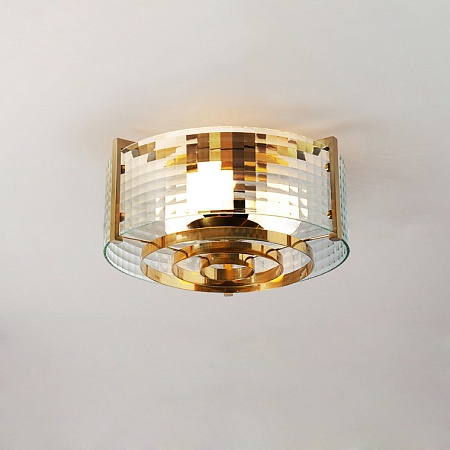 Потолочная Люстра Из Рельефного Стекла Lussa D38 Imperiumloft 167746-26 - фото